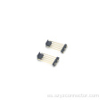 Conector de cabezal de clavija de paso de 2,0 mm 5P